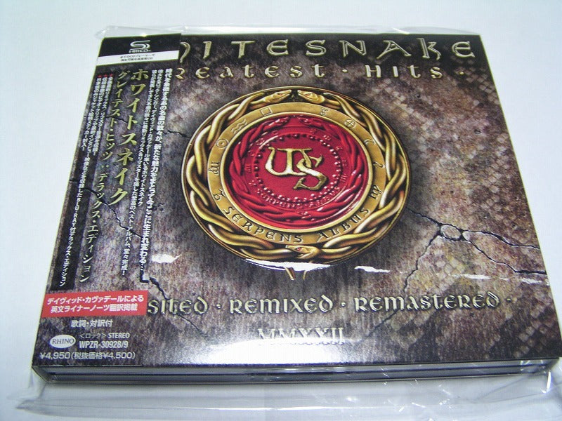 Whitesnake Greatest Hits Deluxe CD+BD 2-Disc Used Rock Music Japan | Japansoundstore