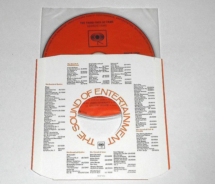 Georgie Fame The Third Face of Fame Paper Jacket 2006 Remastered Jazz Pop Used | Japansoundstore