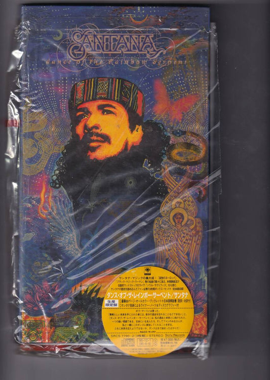 Santana Dance of the Rainbow Serpent 3CD Limited Japan Edition Shrink & Sticker | Japansoundstore