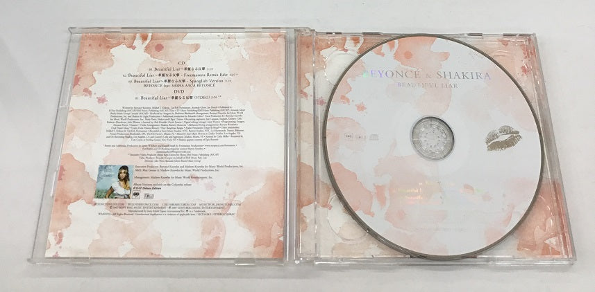 Beyonce & Shakira Beautiful Liar Used CD, Minimal Scratches, No case damage | Japansoundstore
