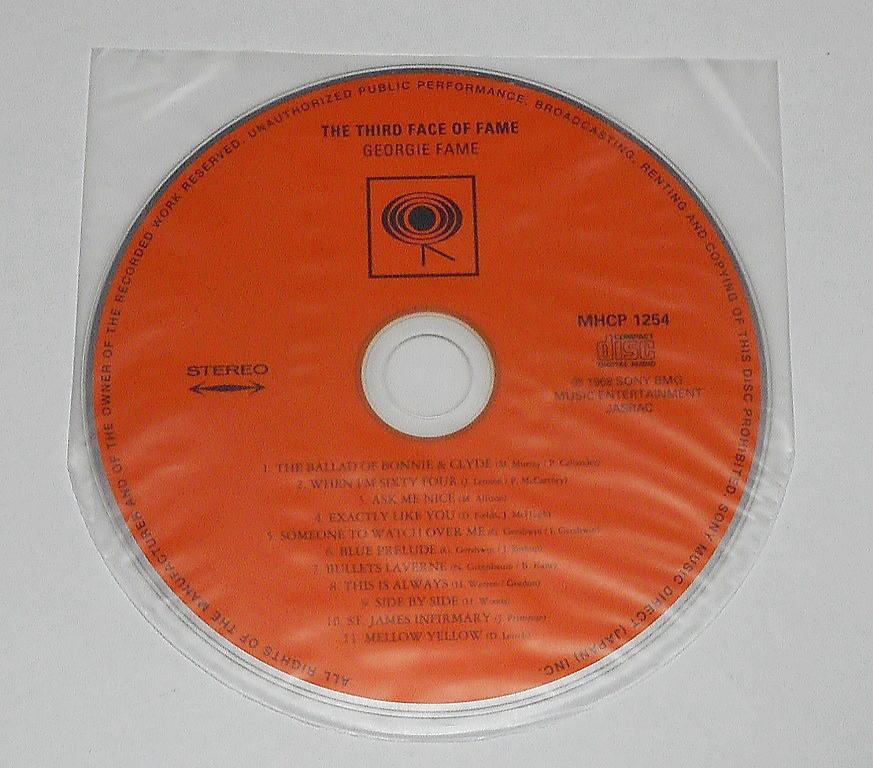 Georgie Fame The Third Face of Fame Paper Jacket 2006 Remastered Jazz Pop Used | Japansoundstore