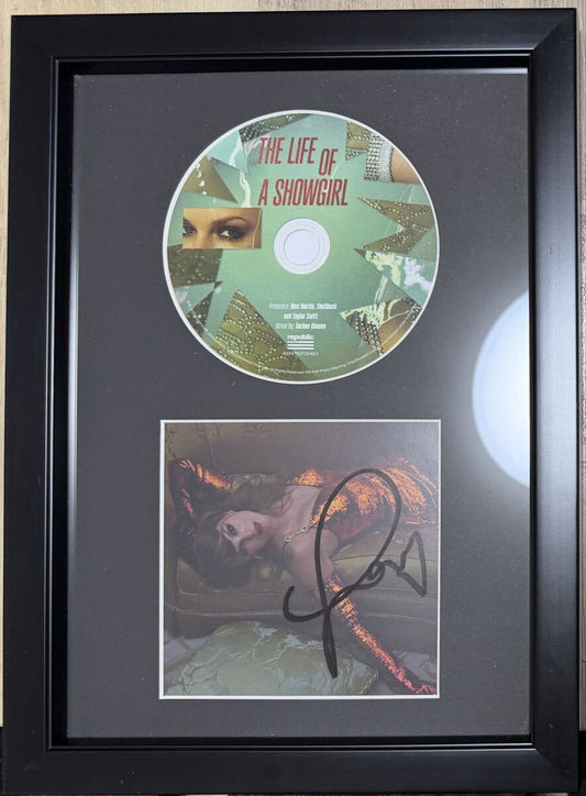 Taylor Swift The Life of a Showgirl Limited Autographed CD US Exclusive, Blu-ray | Japansoundstore