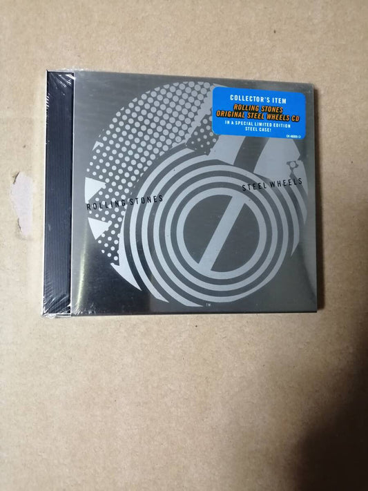 Rolling Stones Steel Wheels Limited Edition Metal Case NEW Unopened CD | Japansoundstore