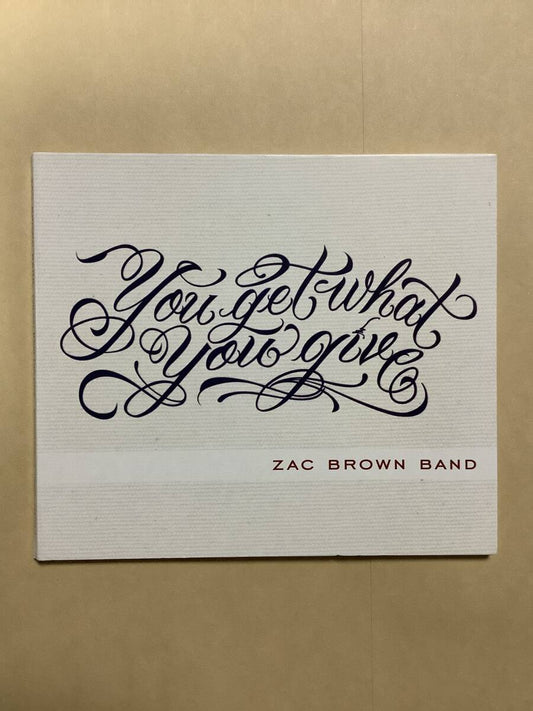 Zac Brown Band "You Get What You Give" Import Vinyl Album, Paper Jacket, Used | Japansoundstore