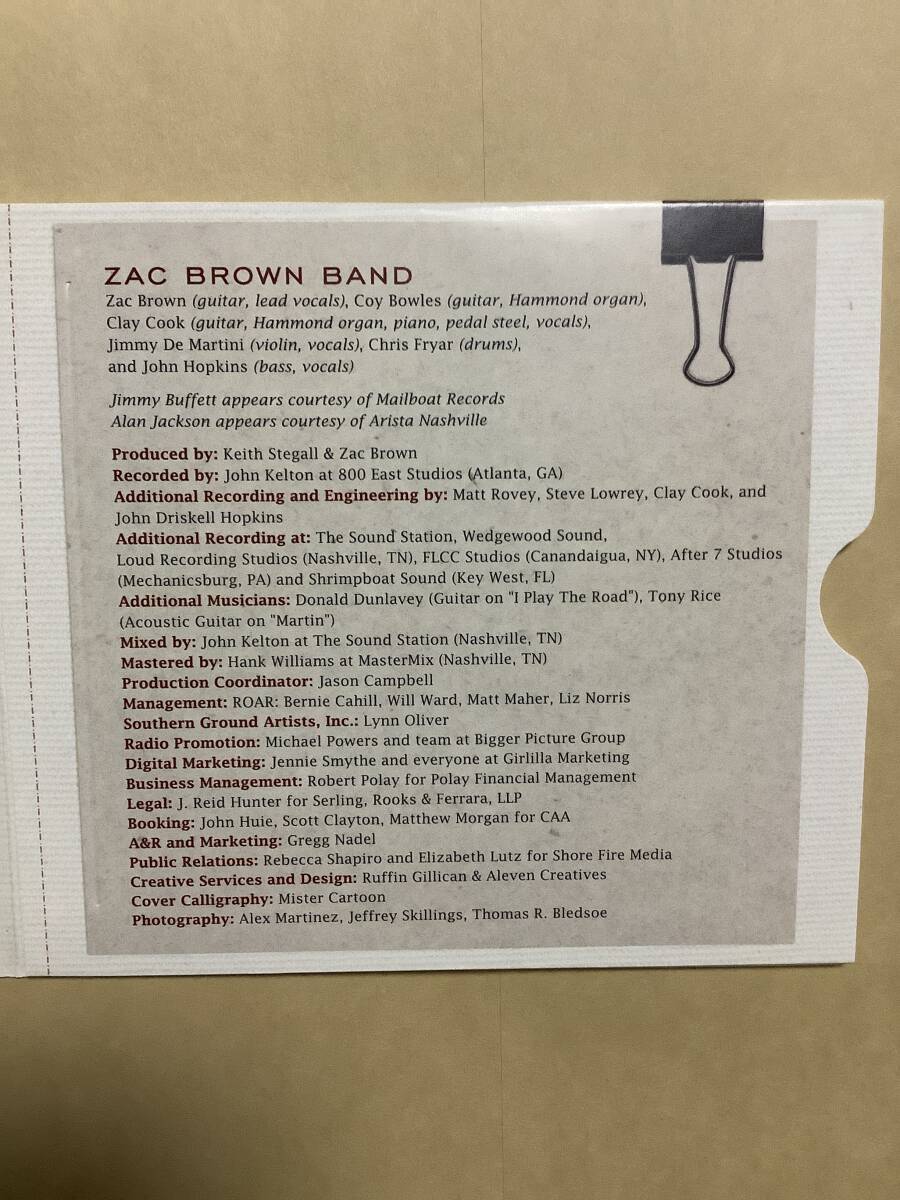 Zac Brown Band "You Get What You Give" Import Vinyl Album, Paper Jacket, Used | Japansoundstore