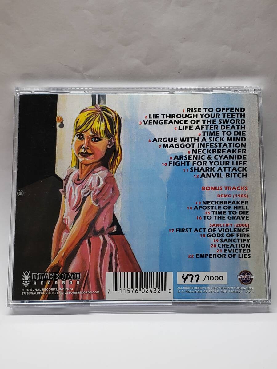 ANVIL BITCH Rise to Offend Deluxe Edition CD Limited 1000 1986 First Album Used | Japansoundstore