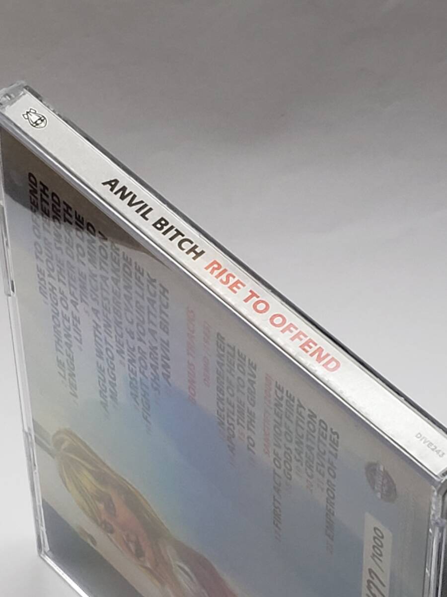 ANVIL BITCH Rise to Offend Deluxe Edition CD Limited 1000 1986 First Album Used | Japansoundstore