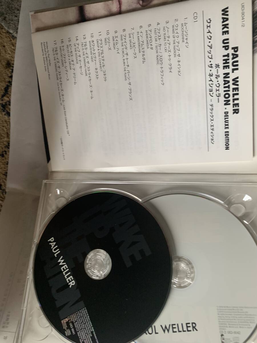 Paul Weller Wake Up the Nation Deluxe Ltd CD, Good Condition | Japansoundstore