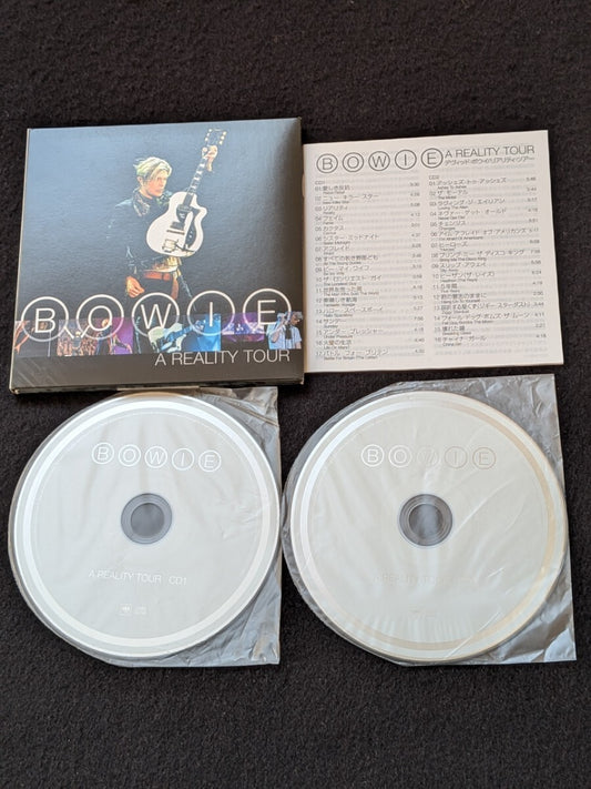 David Bowie Reality Tour Album All Time Live First Limited Ed. Paper Jacket Obi | Japansoundstore