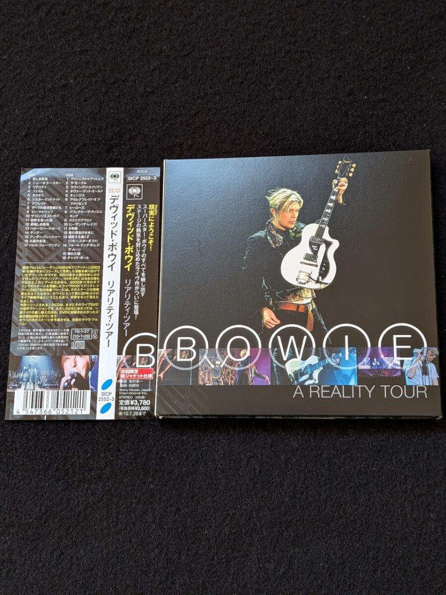 David Bowie Reality Tour Album All Time Live First Limited Ed. Paper Jacket Obi | Japansoundstore