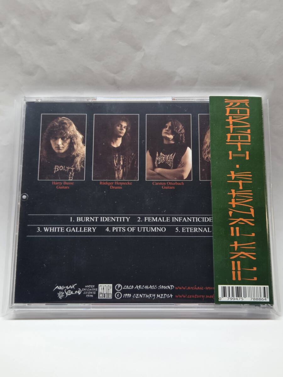 MORGOTH The Eternal Fall Import CD 2nd EP Limited 500 with Obi 2020 Reissue | Japansoundstore