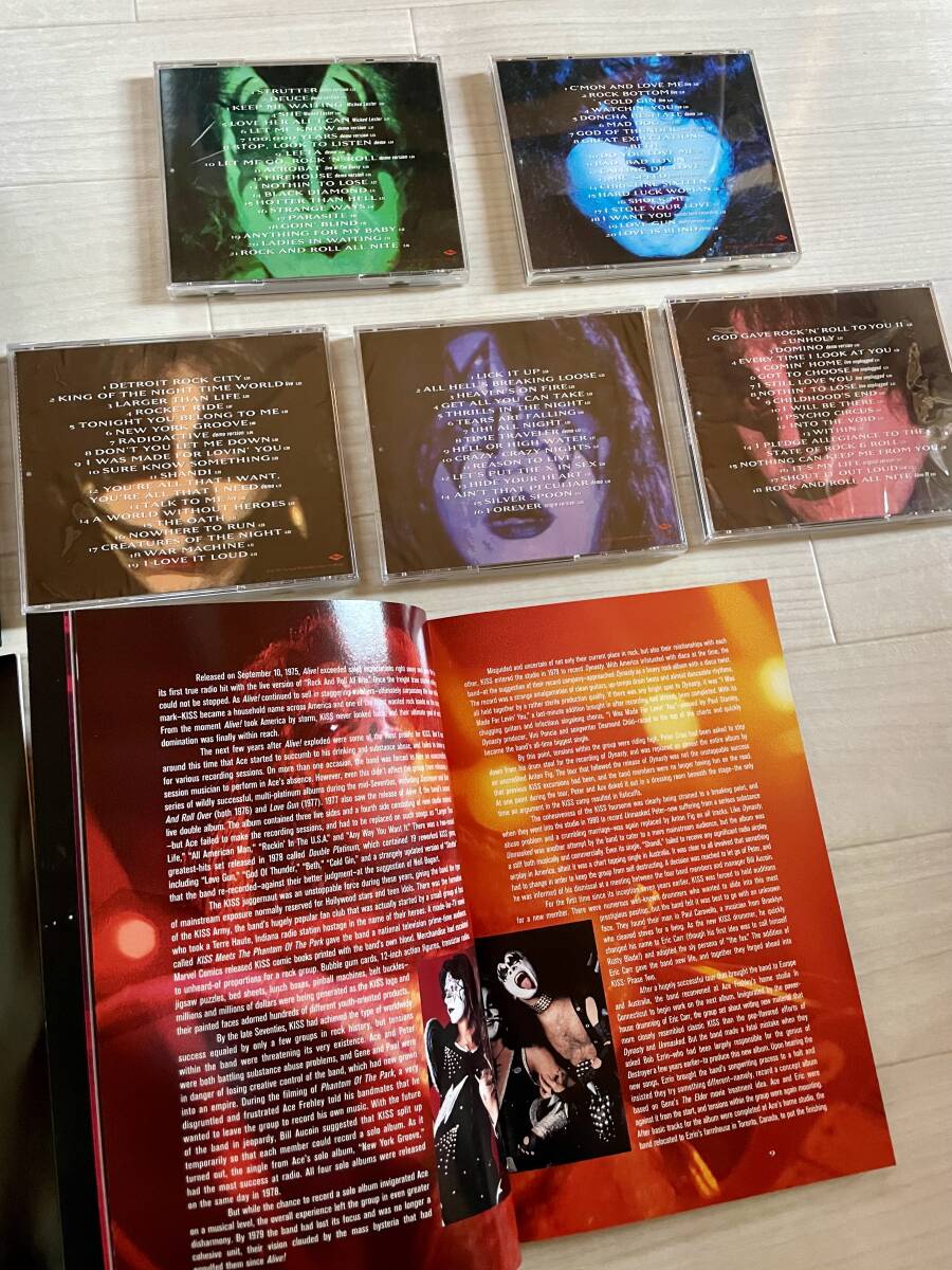 KISS Limited Edition CD Box Set THE DEFINITIVE COLLECTION 95 Songs /Good | Japansoundstore