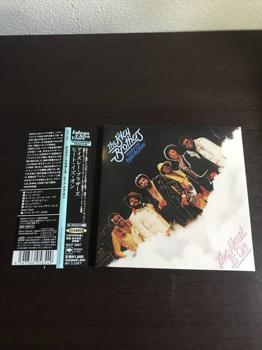 The Isley Brothers Heat Is On CD Japan Limited Ed Paper Jacket SICP2867 | Japansoundstore