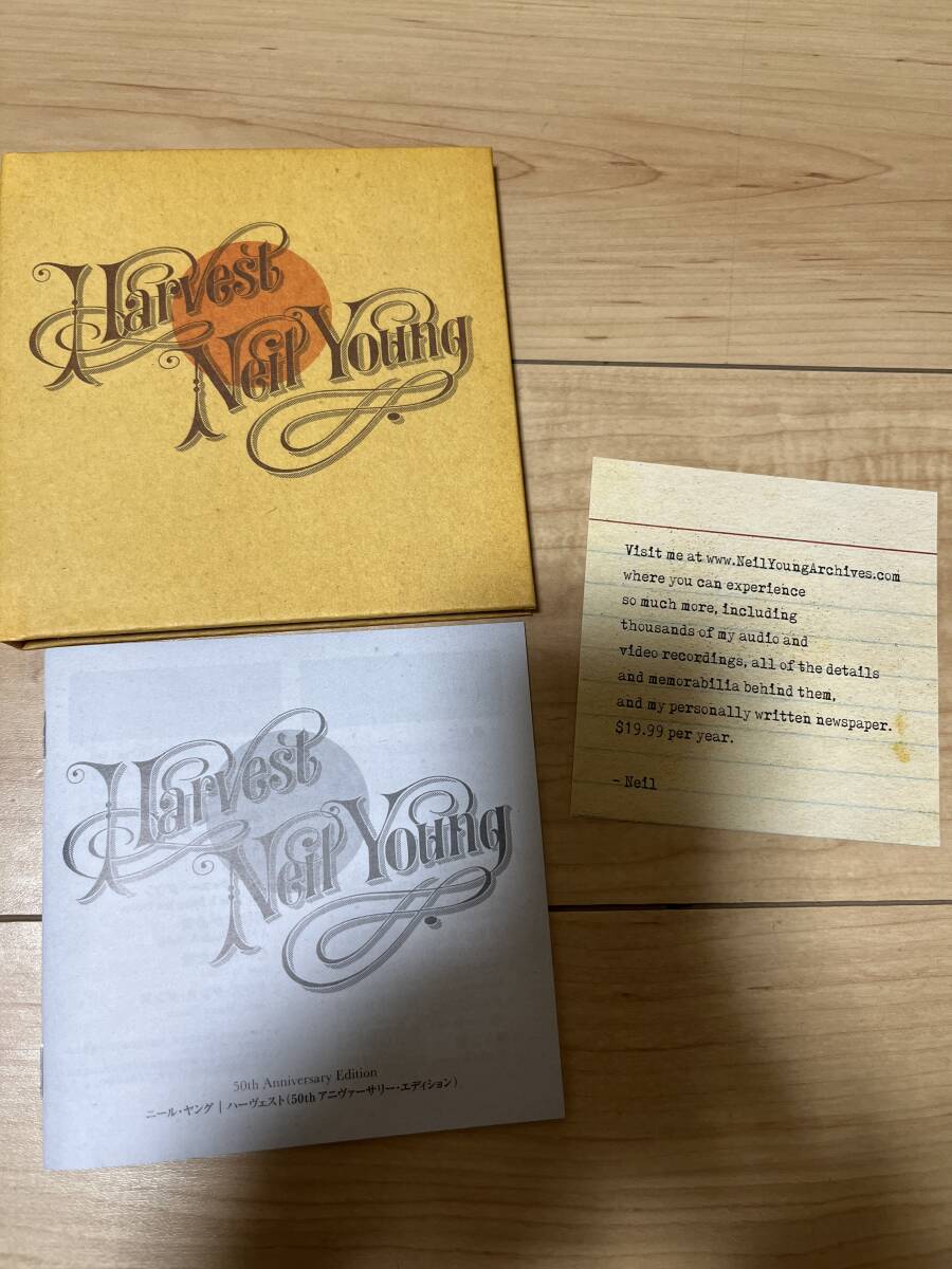 Neil Young Harvest 50TH Anniversary Limited Ed. 3SHM-CD+2DVD Japan Edition | Japansoundstore
