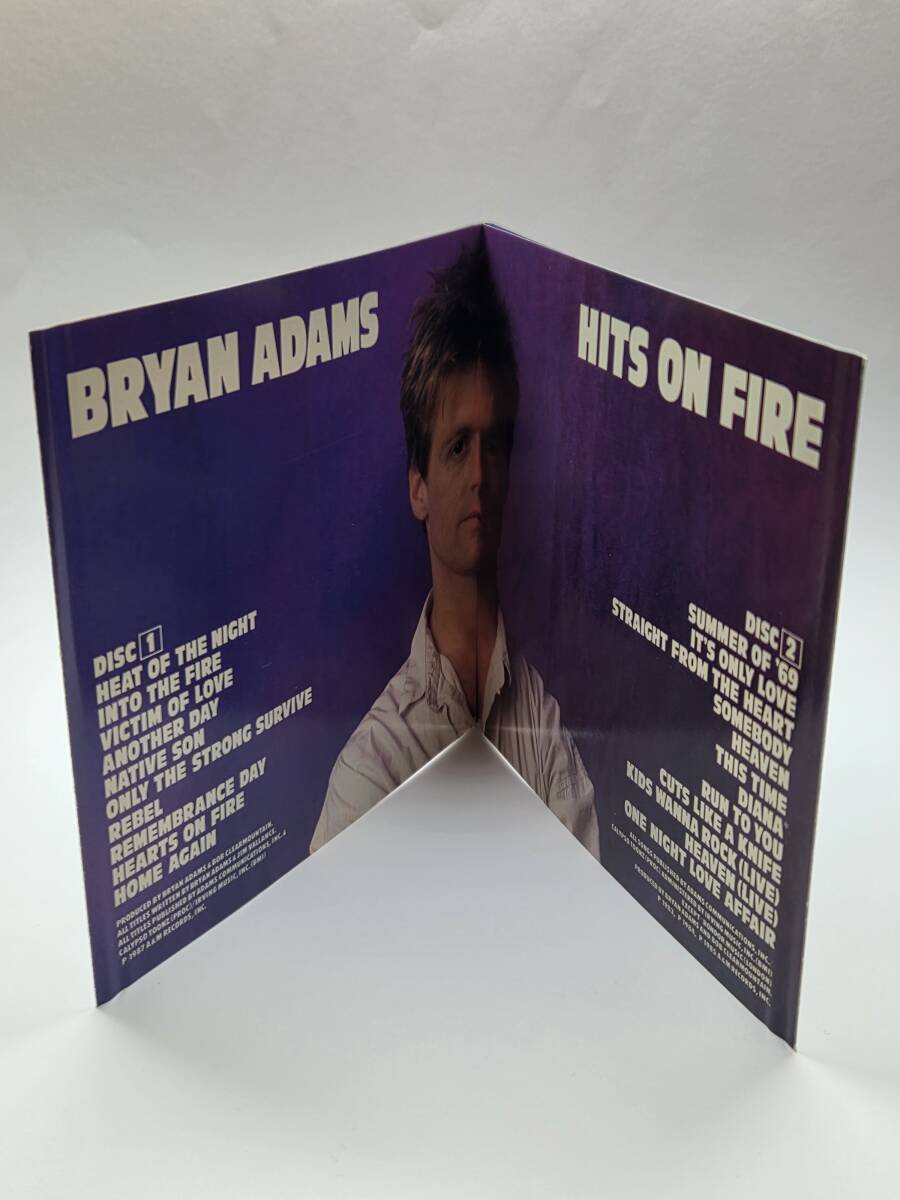 Bryan Adams Hits on Fire 2CD Limited Japan Edition Obi & Calendar Used | Japansoundstore