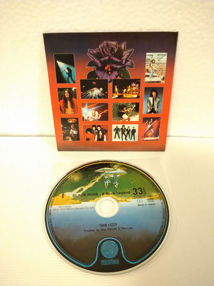 Thin Lizzy Black Rose CD Paper Jacket First Press Limited Used | Japansoundstore