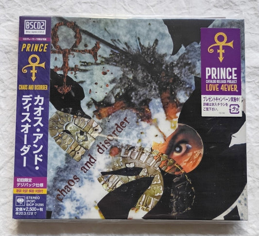 Prince Chaos and Disorder Digipak Limited Edition Used | Japansoundstore