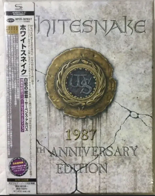 Whitesnake Crest of the White Snake 30th Anniversary Super Deluxe 4SHM-CD+DVD Us | Japansoundstore