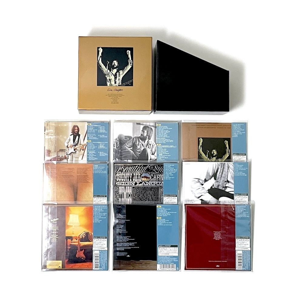 Eric Clapton SHM-CD 9 Album Set Out of Print Paper Jackets Limited Bonus Box | Japansoundstore