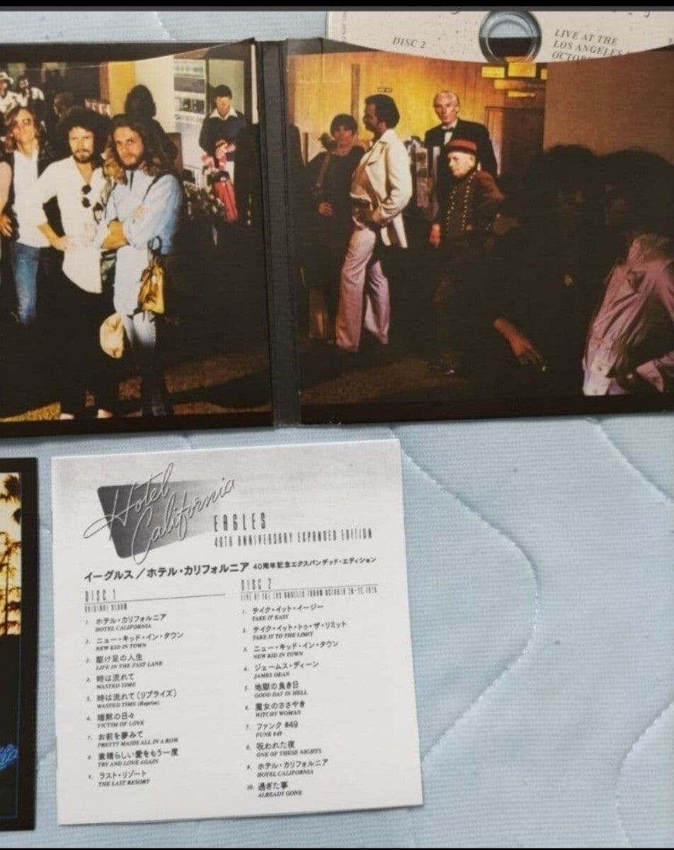 Eagles 40th Anniversary 2CD Limited Paper Cover Remaster Bonus Commentary Used | Japansoundstore