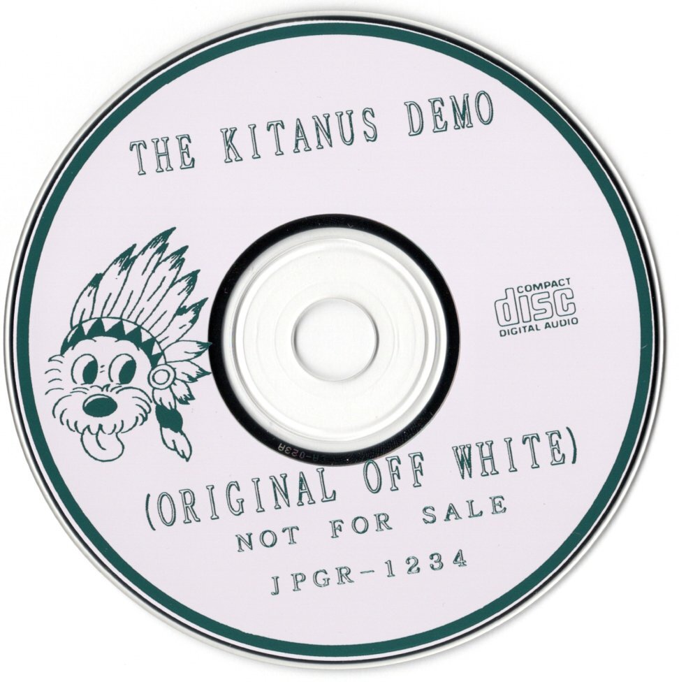 The Kitanus Demo CD Off White Limited Beatles Japan JPGR 1994 | Japansoundstore