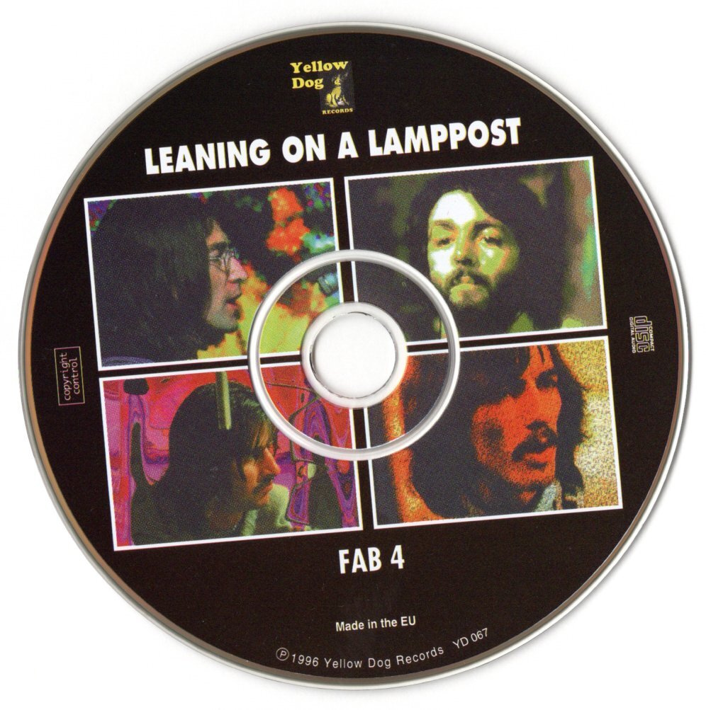 Beatles Gold CD Leaning on a Lamppost Limited No.3 Digipack EU 1996 Used | Japansoundstore