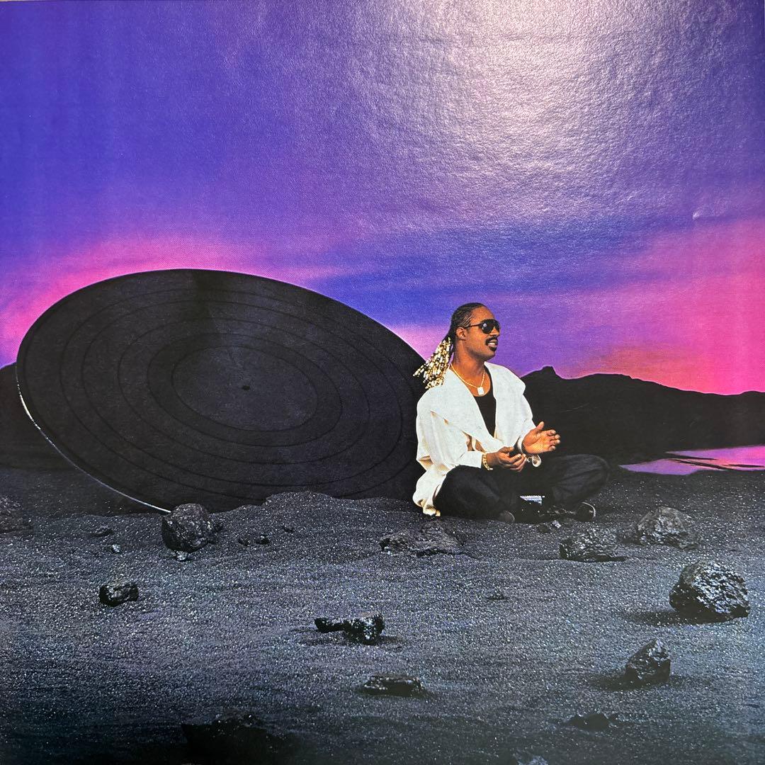 Stevie Wonder - In Square Circle LP Vinyl Record 1985 Soul Pop Motown