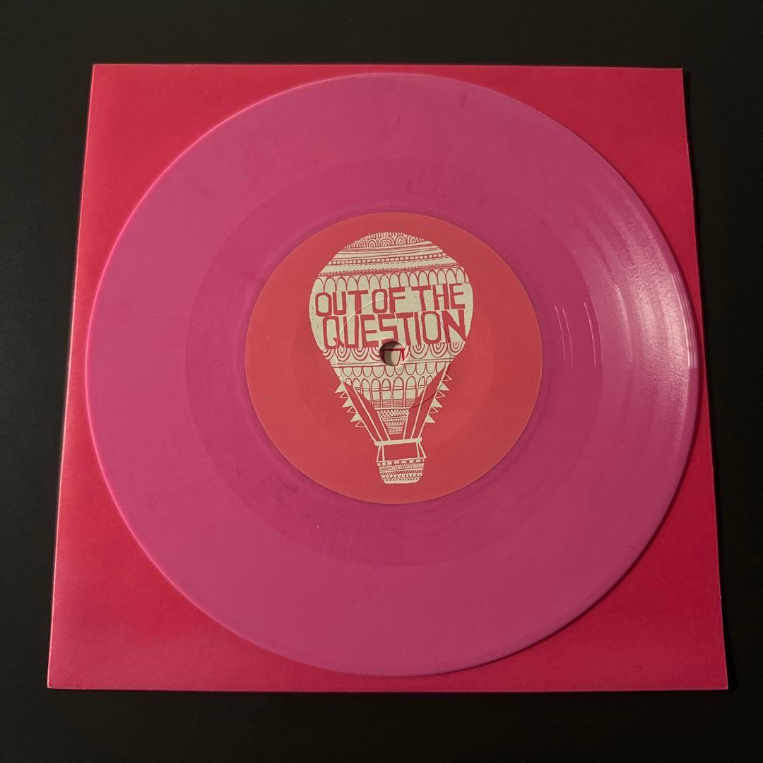 Mumm-Ra - Out Of The Question 7" Vinyl Single, Pink Colored Wax, Indie Rock