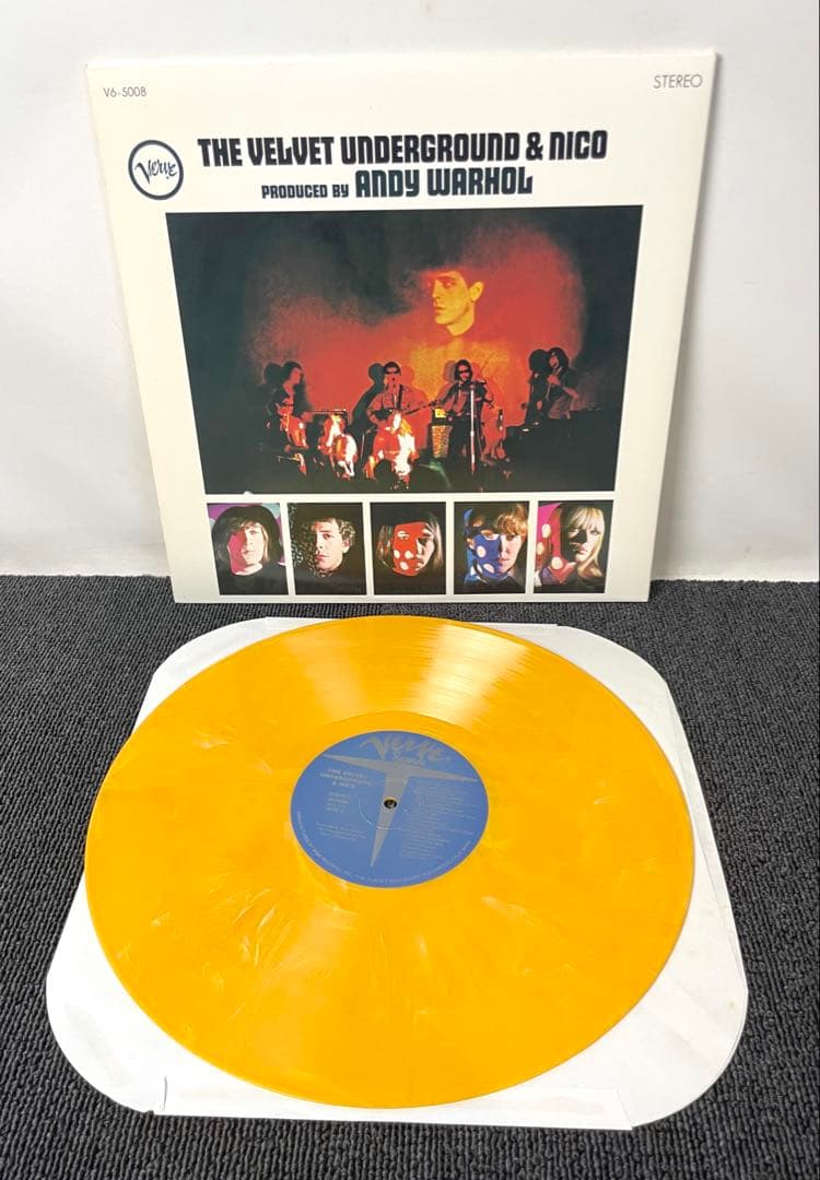 The Velvet Underground & Nico - Vinyl LP - Rare Yellow Color Vinyl - Verve