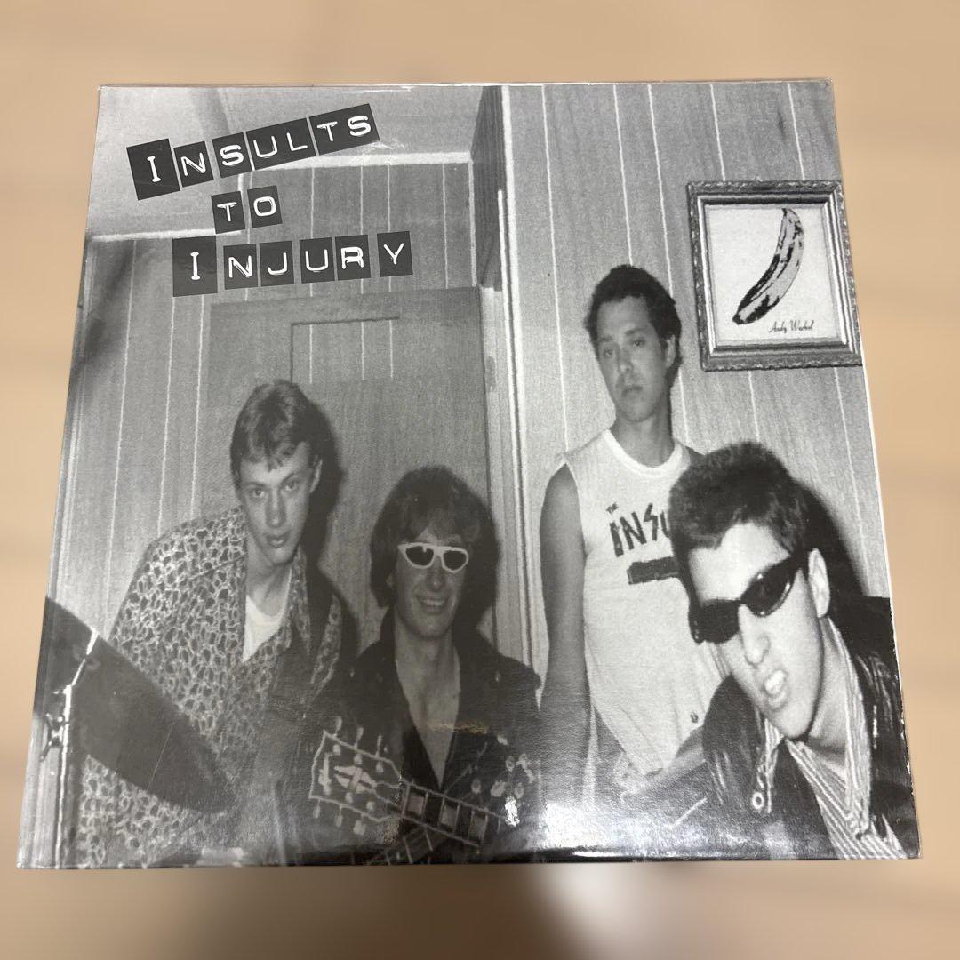 The Insults - Insults to Injury LP Record, Punk, Black Vinyl, Used | Japansoundstore