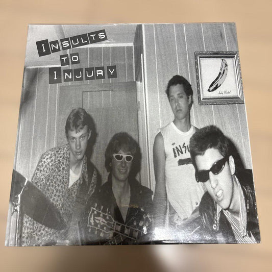 The Insults - Insults to Injury LP Record, Punk, Black Vinyl, Used | Japansoundstore