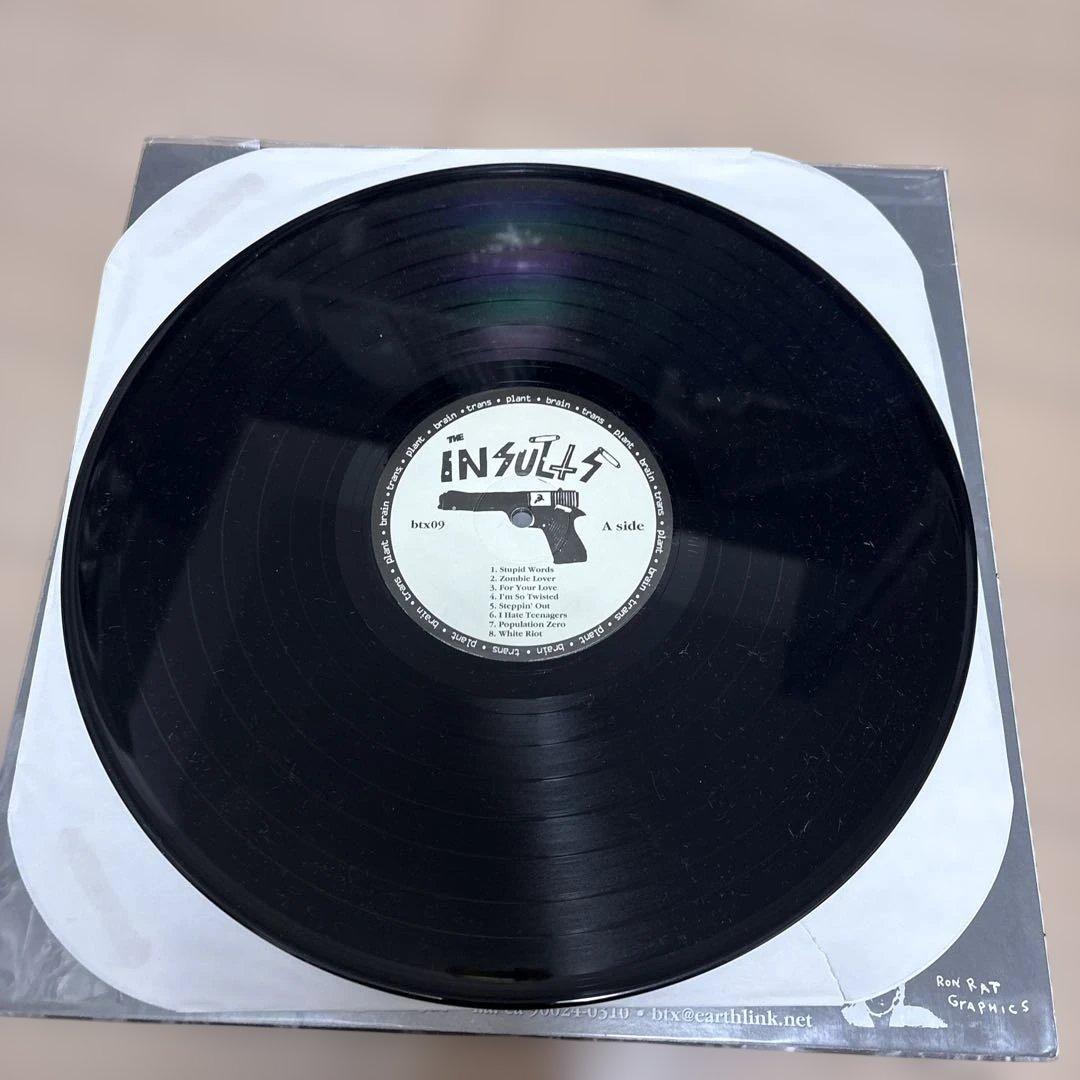 The Insults - Insults to Injury LP Record, Punk, Black Vinyl, Used | Japansoundstore