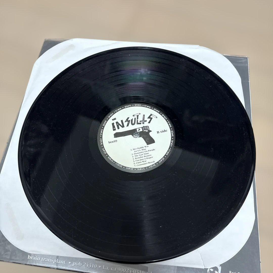 The Insults - Insults to Injury LP Record, Punk, Black Vinyl, Used | Japansoundstore