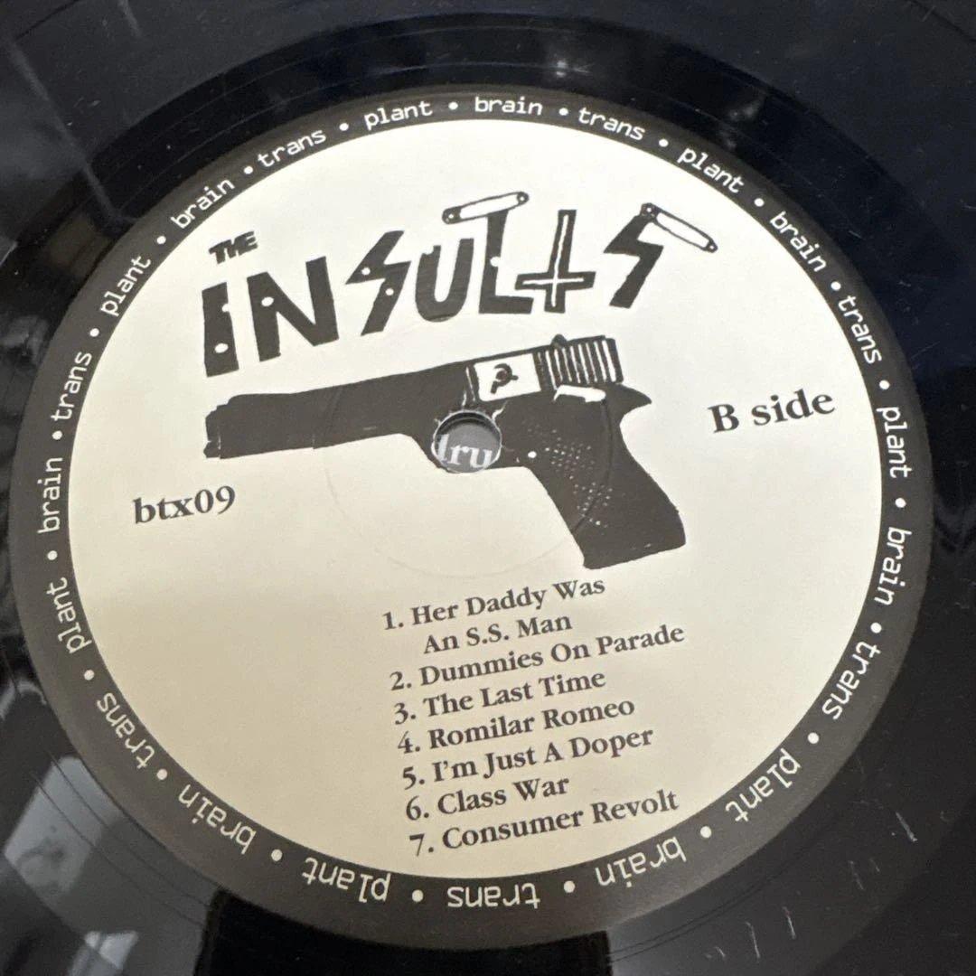 The Insults - Insults to Injury LP Record, Punk, Black Vinyl, Used | Japansoundstore