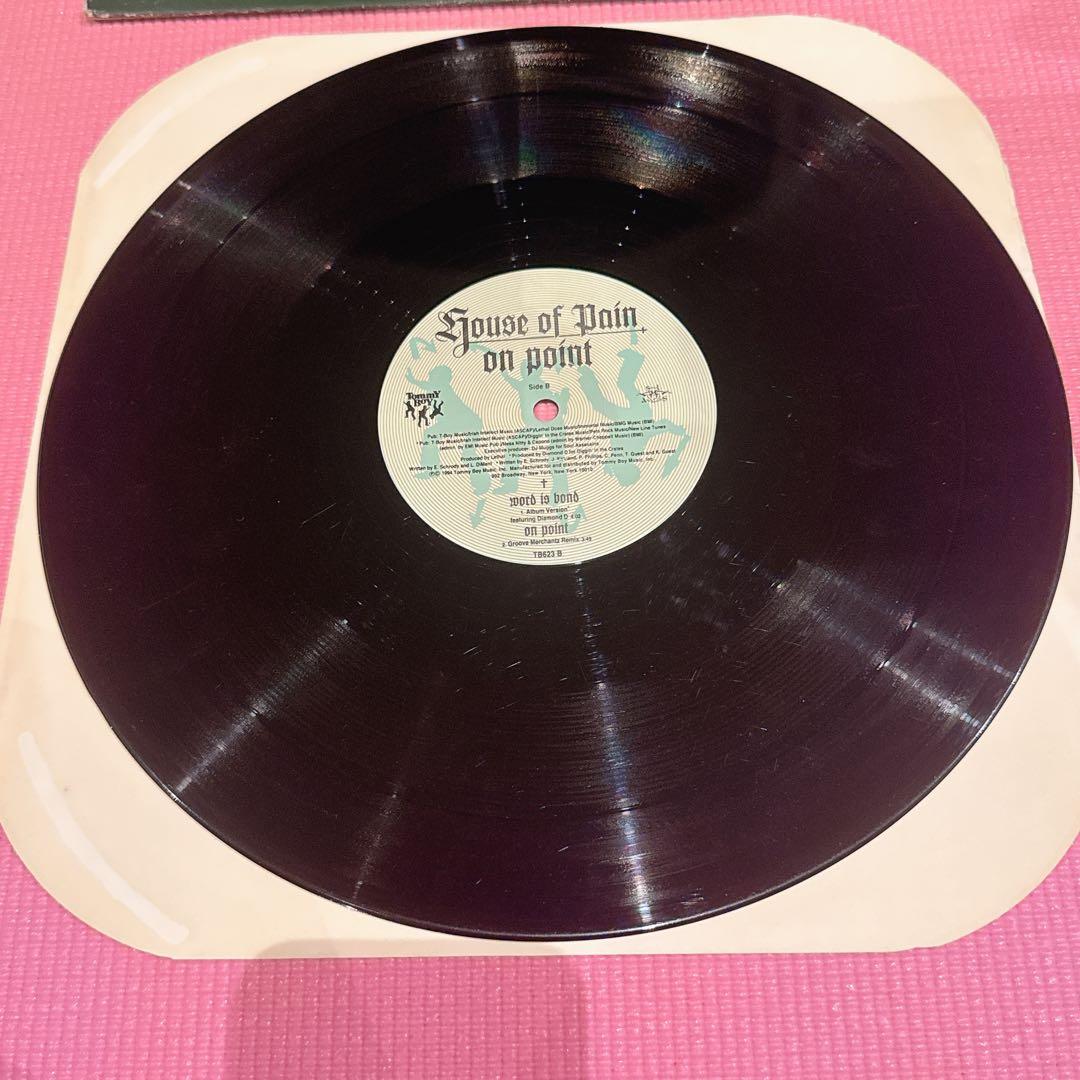 House of Pain - On Point 12" Vinyl 1994 Tommy Boy Hip Hop Single