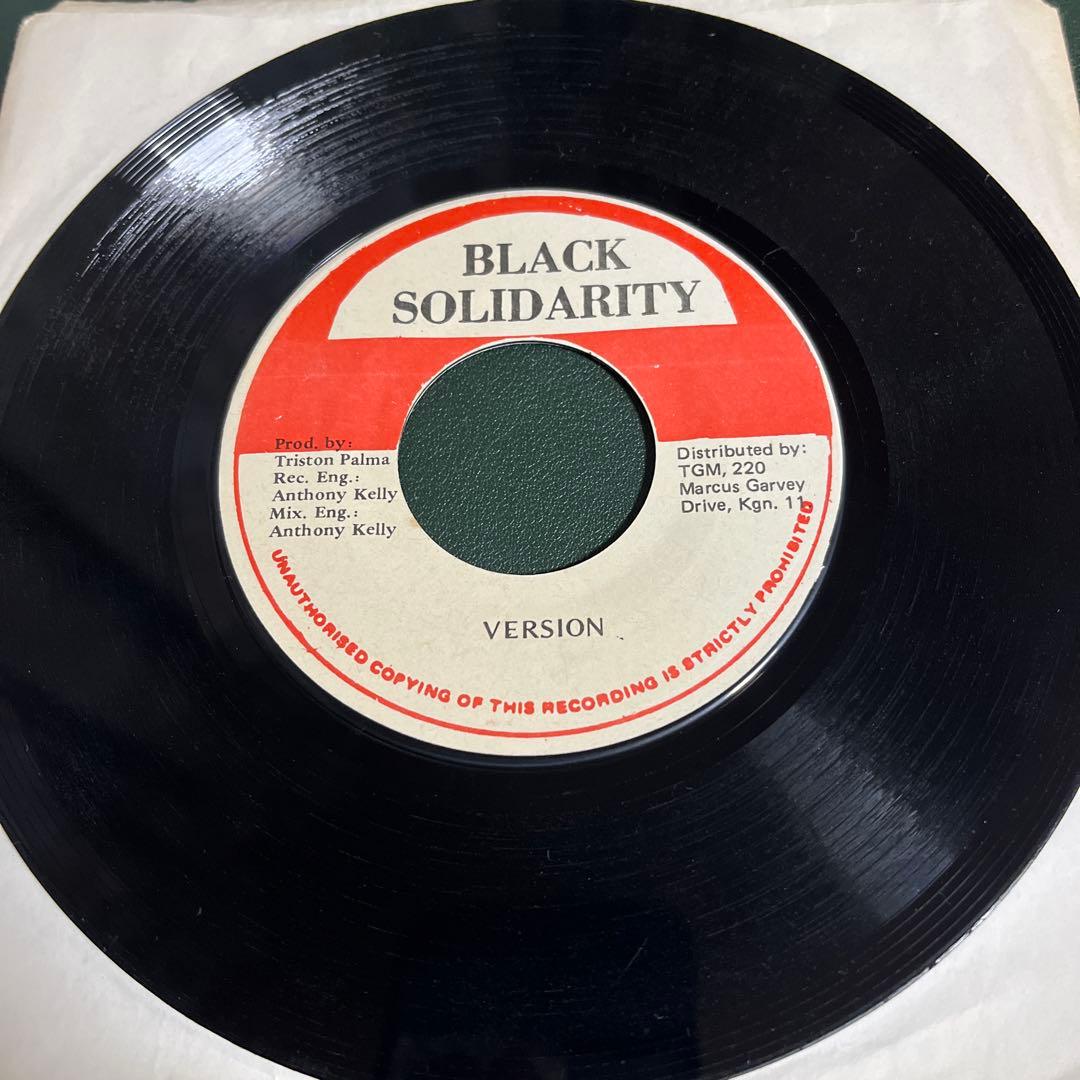 Jose Wales - Ruling 7" Vinyl Single Black Solidarity Jamaica Dancehall Reggae