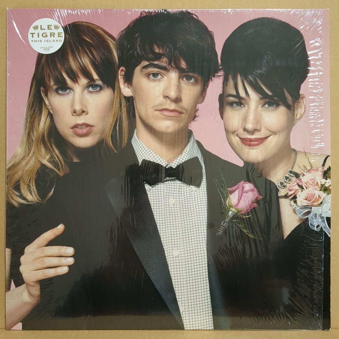 Le Tigre - This Island Vinyl LP 2004 Electro Punk Original Pressing