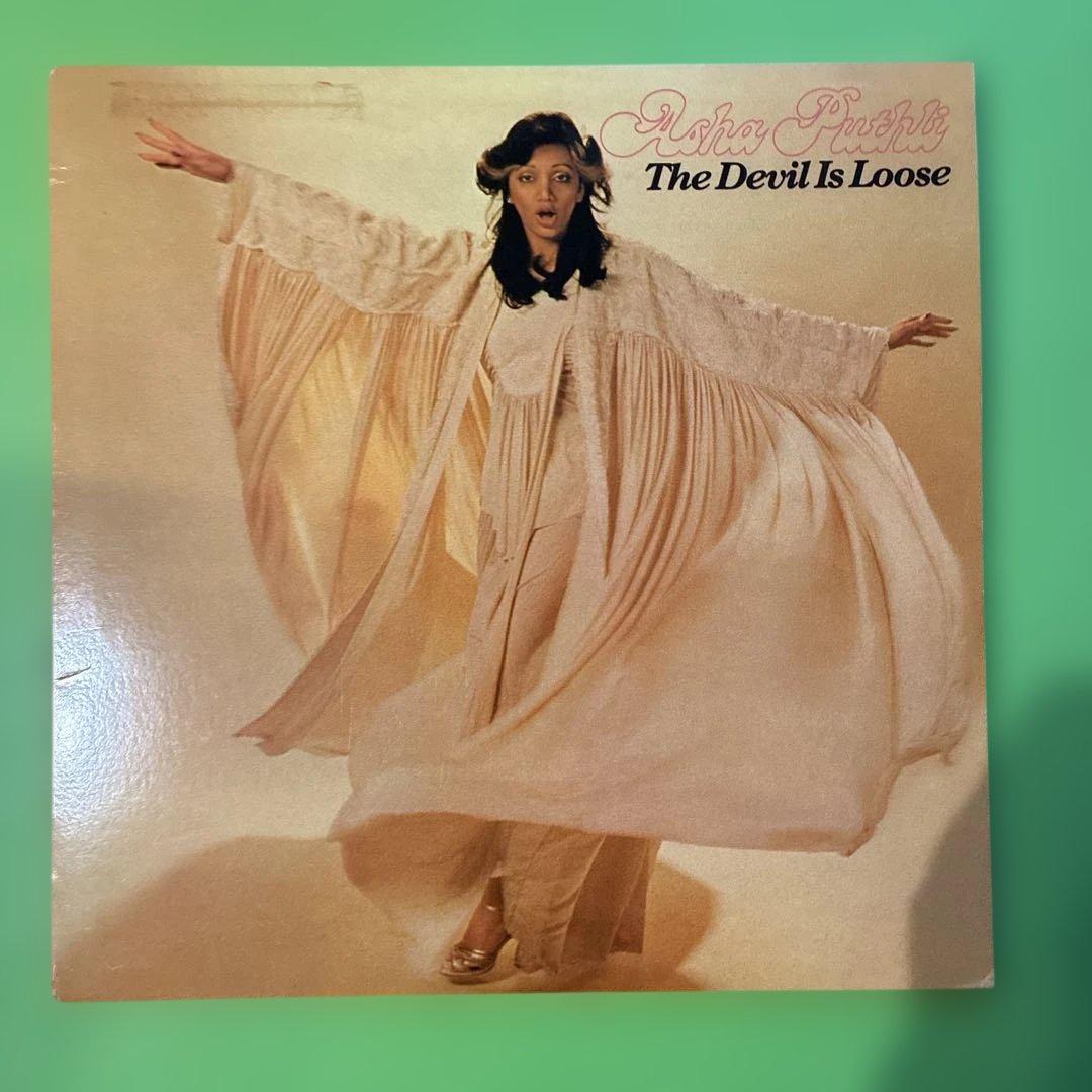 Asha Puthli - The Devil Is Loose LP 1976 CBS Soul Funk Japan