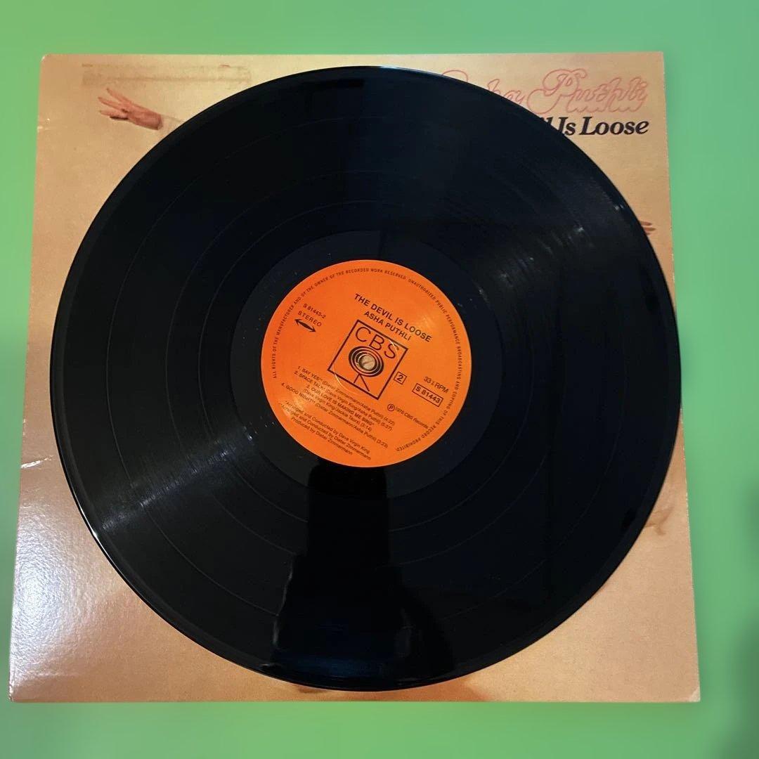 Asha Puthli - The Devil Is Loose LP 1976 CBS Soul Funk Japan