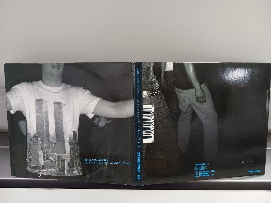 Ekkehard Ehlers - Politik Braucht Keinen Feind CD Germany Press 2003 Avant-Garde