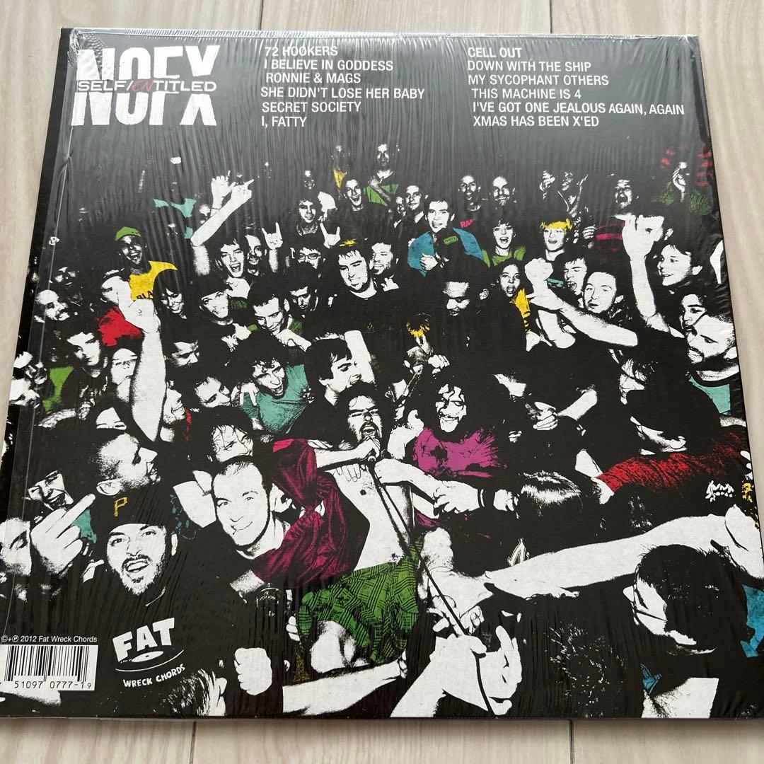 NOFX Self/Entitled Vinyl Record Black With Digital Download Used | Japansoundstore