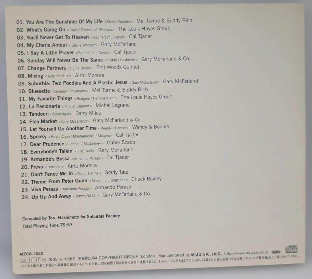 Skye & Gryphon for Café Après-Midi Compilation CD Toru Hashimoto Japan Jazz