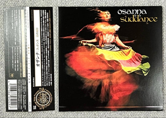 Osanna Suddance CD Japan Press Limited Edition Paper Sleeve with OBI 2009
