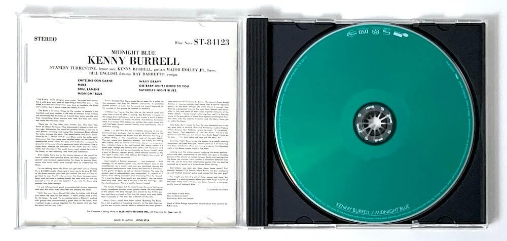 Kenny Burrell Midnight Blue SACD SHM Limited Edition Out of Print Used | Japansoundstore