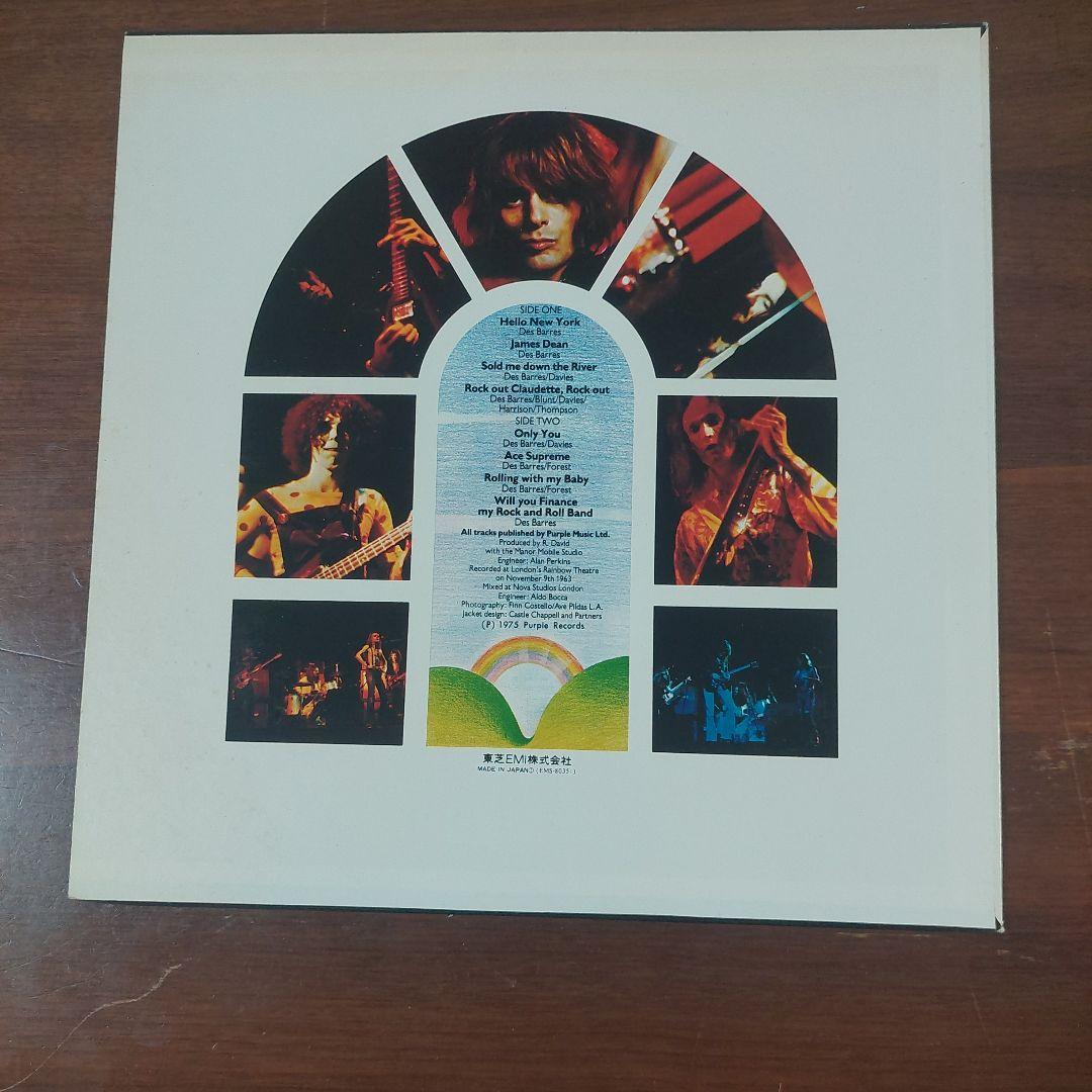 Michael Des Barres Silverhead Live At The Rainbow London Vinyl LP Japan 1975