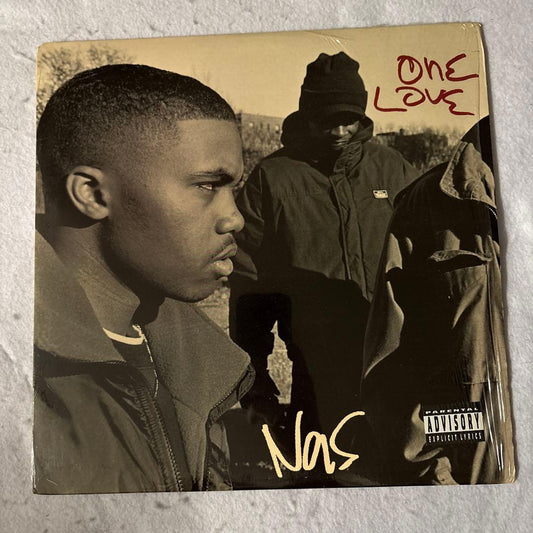 Nas - One Love 12" Vinyl Original 1994 US Pressing Illmatic Q-Tip Classic Hip Ho