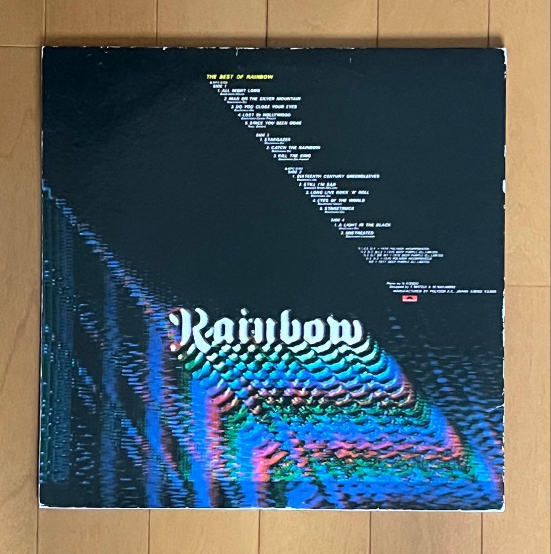 Rainbow - The Best Of Rainbow 2LP Compilation Japan Pressing MPZ8139/40 w/Obi