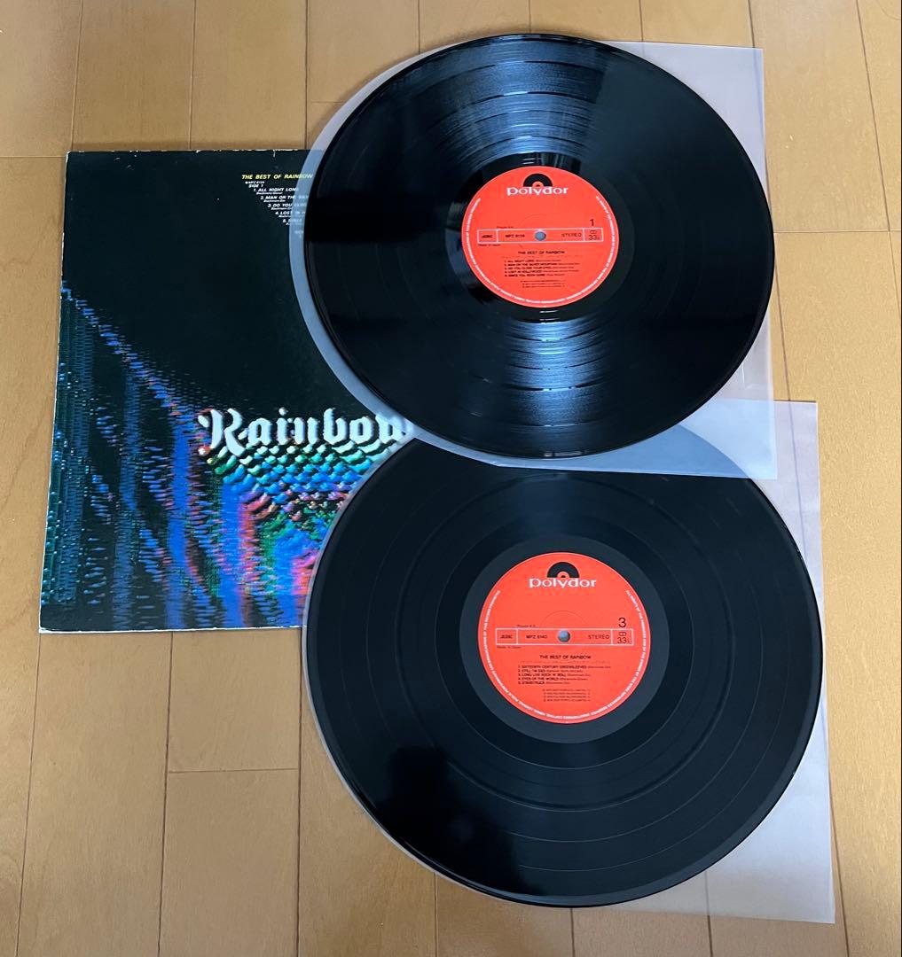 Rainbow - The Best Of Rainbow 2LP Compilation Japan Pressing MPZ8139/40 w/Obi