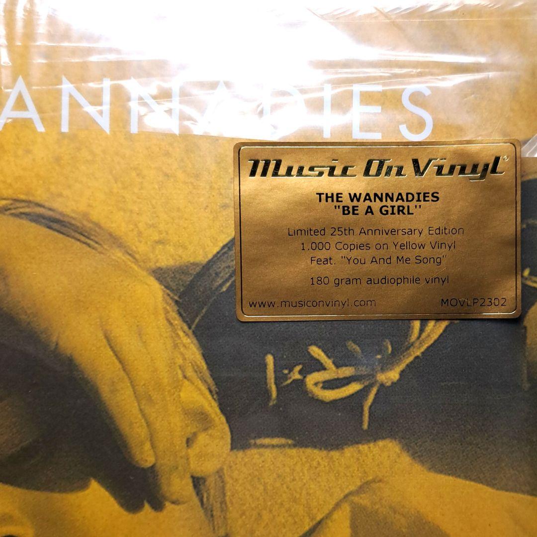 The Wannadies - Be A Girl LP Vinyl Limited Numbered Yellow Translucent Edition
