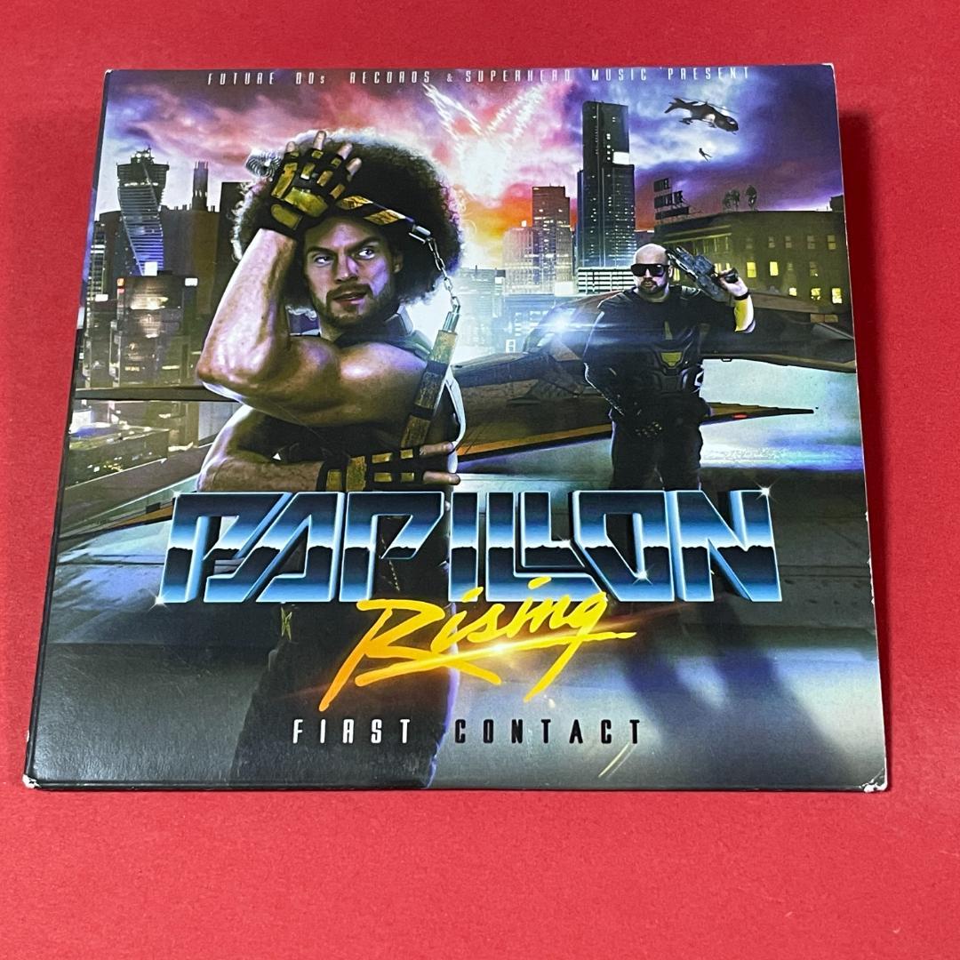 Papillon Rising - First Contact Deluxe EP CD, Synthwave/AOR 2016 Import